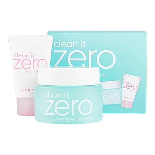 CLEAN IT ZERO CLEANSING BALM REVITALIZING FOAM SET