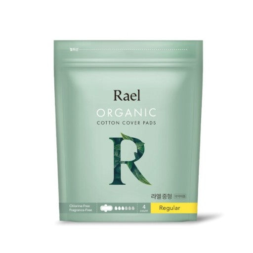 Rael Organic Cotton Cover Pads - Regular 2p