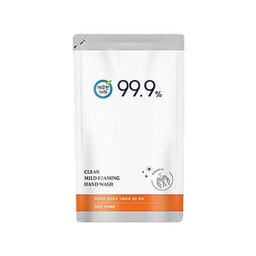 KleanNara 99.9% Clean Mild Foaming Hand Wash Refill 200ml