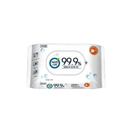 KleanNara 99.9% Hand Sanitizing Wipes Portable 10 Count