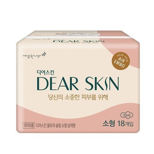 DEAR SKIN AIR EMBO SANITARY PAD (LIGHT 18P)