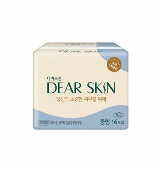 DEAR SKIN AIR EMBO SANITARY PAD (REGULAR 16P)