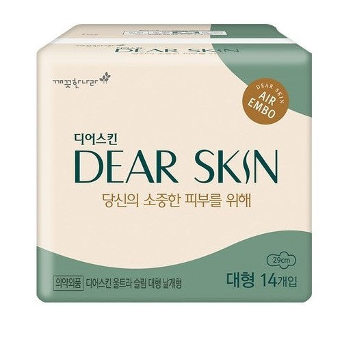 DEAR SKIN AIR EMBO SANITARY PAD (SUPER 14P)