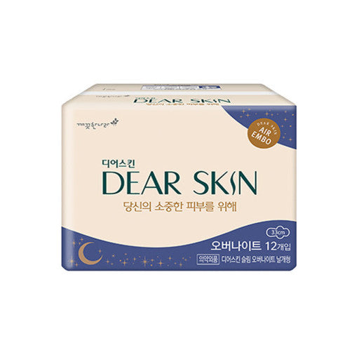 DEAR SKIN AIR EMBO SANITARY PAD (OVERNIGHT 12P)