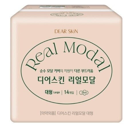 DEAR SKIN REAL MODAL SANITARY PAD (SUPER 14P)