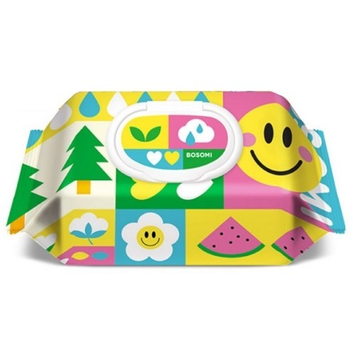 BOSOMI Fun&Play Light wet Wipes CAP 60 wipes