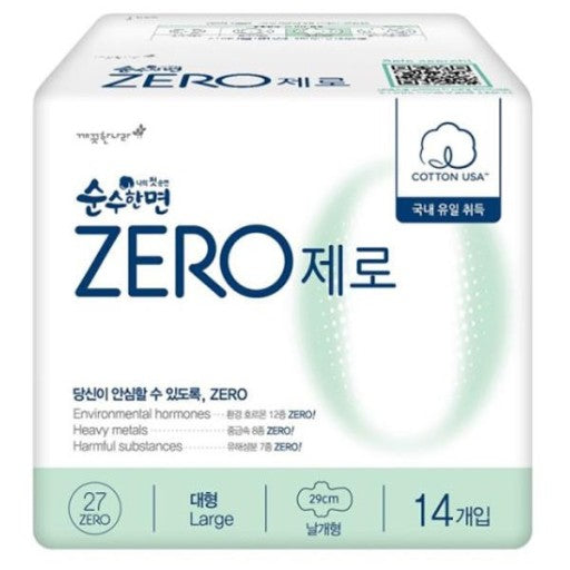 Soonsoohanmyeon Zero Sanitary pad  29cm 14p