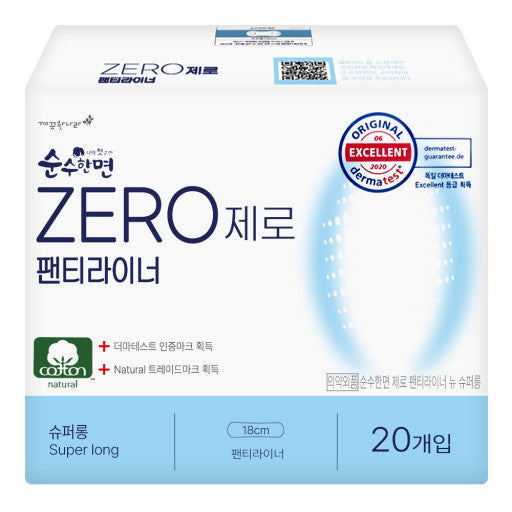 Soonsoohanmyeon Zero Sanitary pad liner 18cm 20p