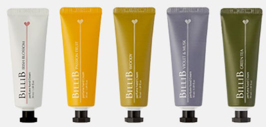 빌리브 퍼퓸 핸드 크림 50ml 5종 세트 + 쇼핑백 추가