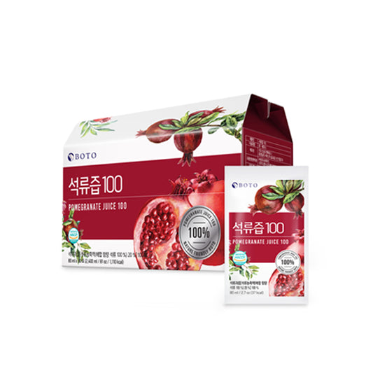 Pomegranate Juice 100 basic (80ml x 30p)