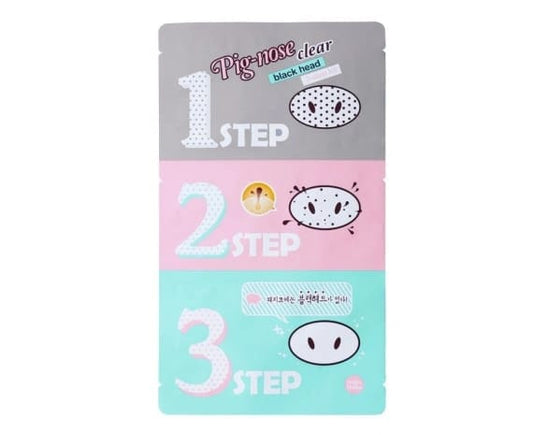 Pig-nose clear black head 3 step kit(10pcs)(Russia)