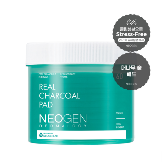 NEOGEN Dermalogy Real Charcoal Pad 150ml/60ea