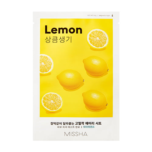 MISSHA AIRY FIT SHEET MASK [LEMON]