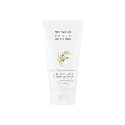 Pure Clay Mask To Foam Cleanser Rice 150ml