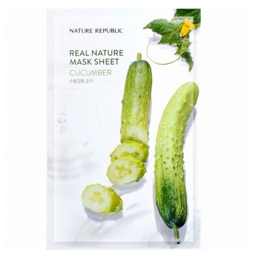Real Nature Mask Sheet 23ml #Cucumber