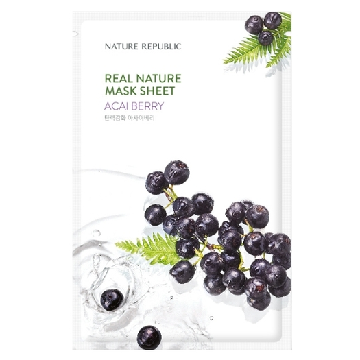 Real Nature Mask Sheet 23ml #Acai Berry